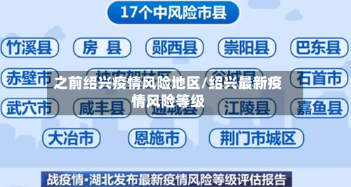 之前绍兴疫情风险地区/绍兴最新疫情风险等级