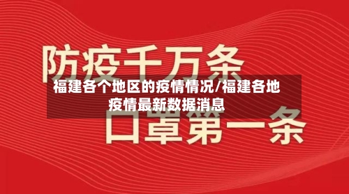 福建各个地区的疫情情况/福建各地疫情最新数据消息-第1张图片