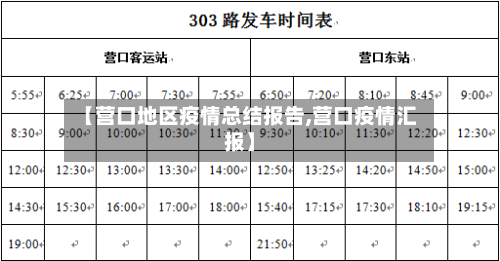 【营口地区疫情总结报告,营口疫情汇报】-第1张图片