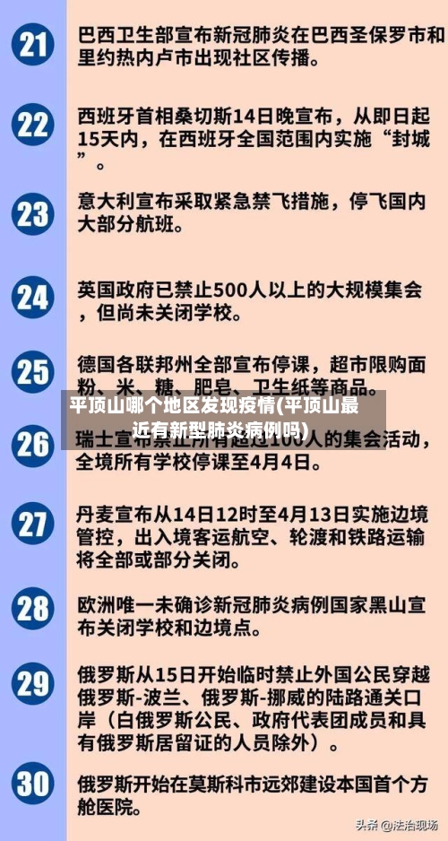 平顶山哪个地区发现疫情(平顶山最近有新型肺炎病例吗)-第2张图片
