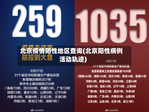 北京疫情阳性地区查询(北京阳性病例活动轨迹)-第1张图片