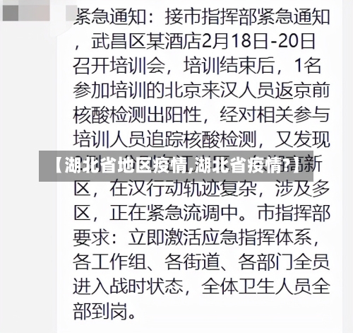 【湖北省地区疫情,湖北省疫情?】-第1张图片